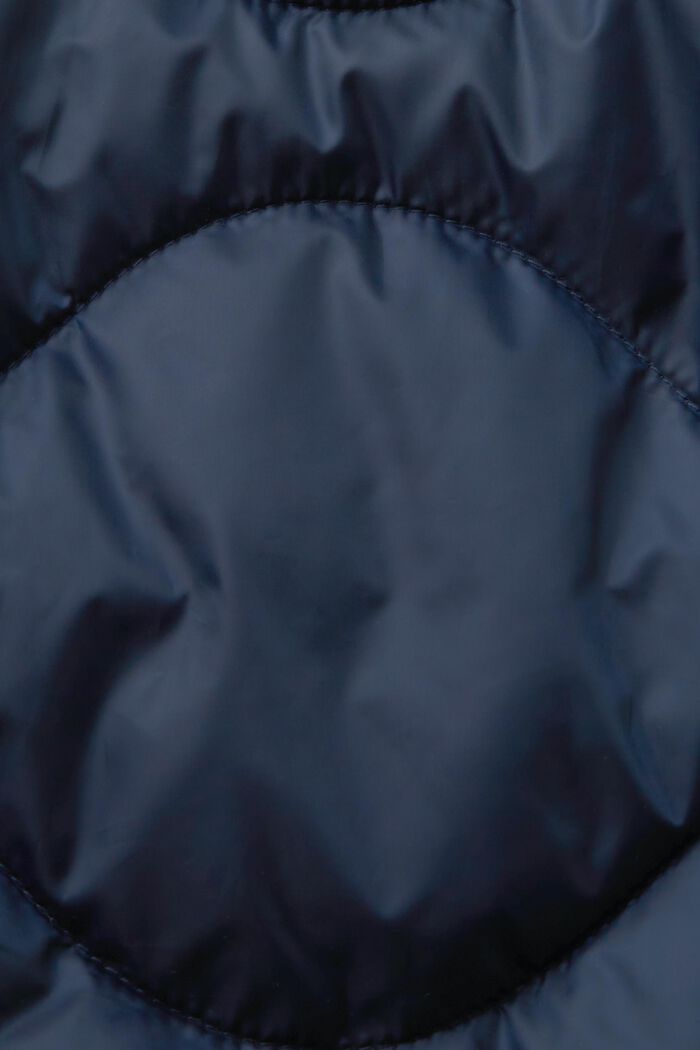 Riciclato: cappotto trapuntato trasformabile, NAVY, detail image number 6