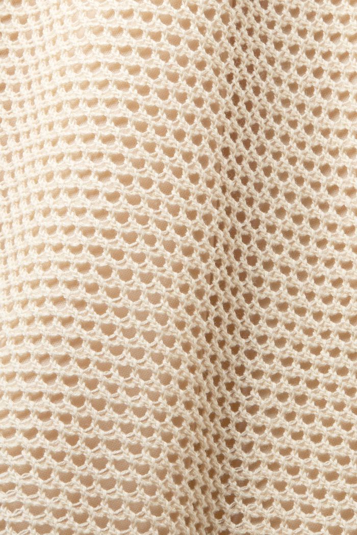 Gonna in mesh a tubino, SAND, detail image number 5