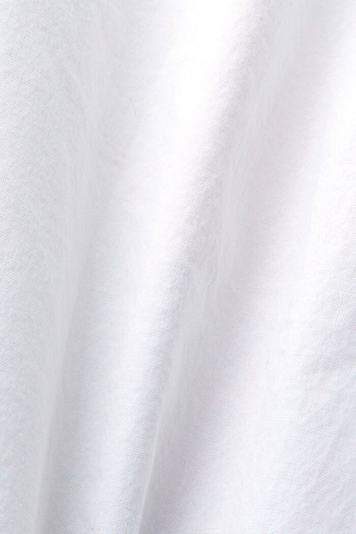 Blusa ricamata, 100% cotone, WHITE, detail image number 4