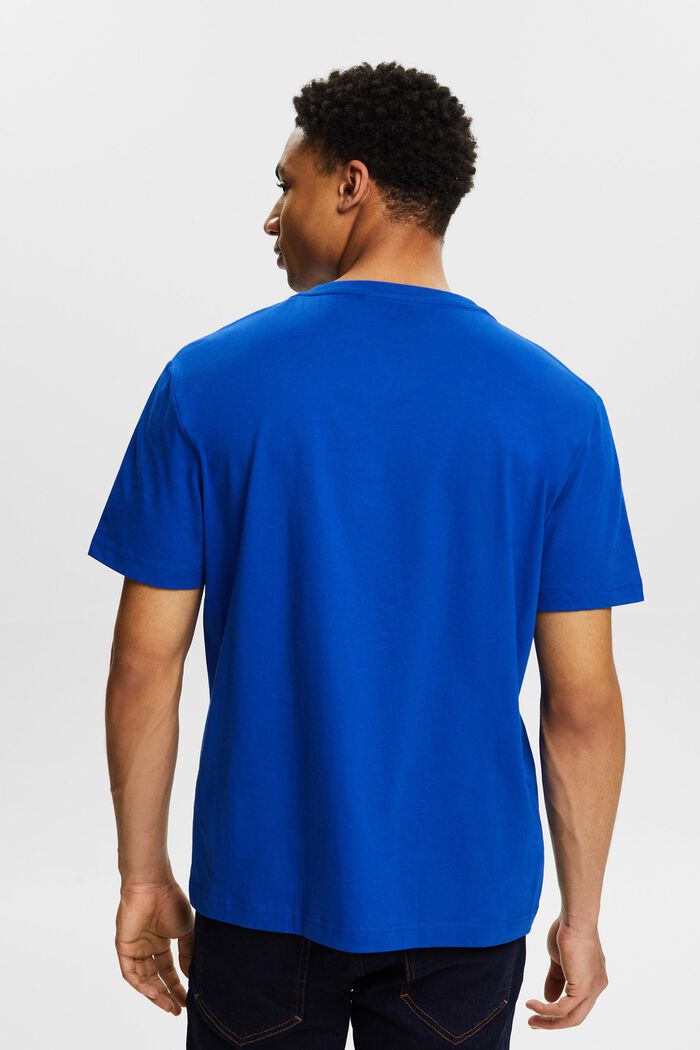 T-shirt a maniche corte a girocollo, BRIGHT BLUE, detail image number 2