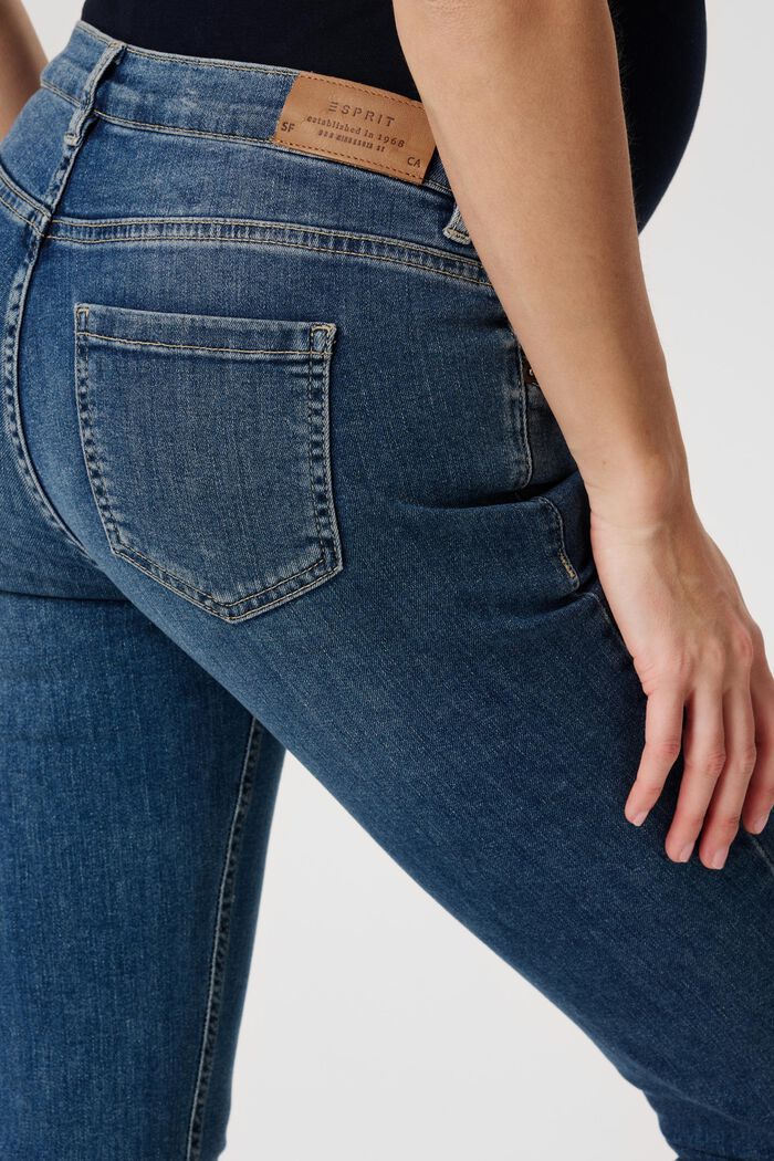 Jeans elasticizzati con fascia premaman, MEDIUM WASHED, detail image number 1