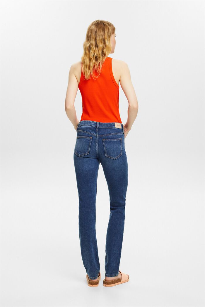 Jeans stretch slim fit, BLUE DARK WASHED, detail image number 2