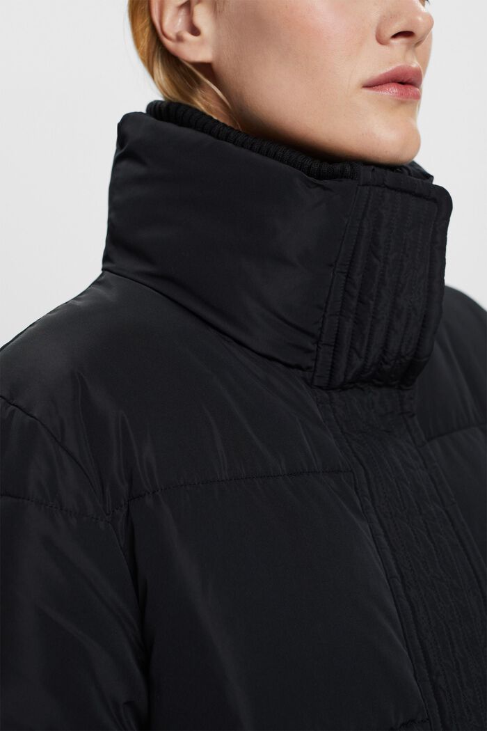 Cappotto in piumino, BLACK, detail image number 2