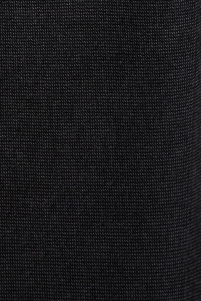 Pantaloni chino in tessuto spazzolato, ANTHRACITE, detail image number 5