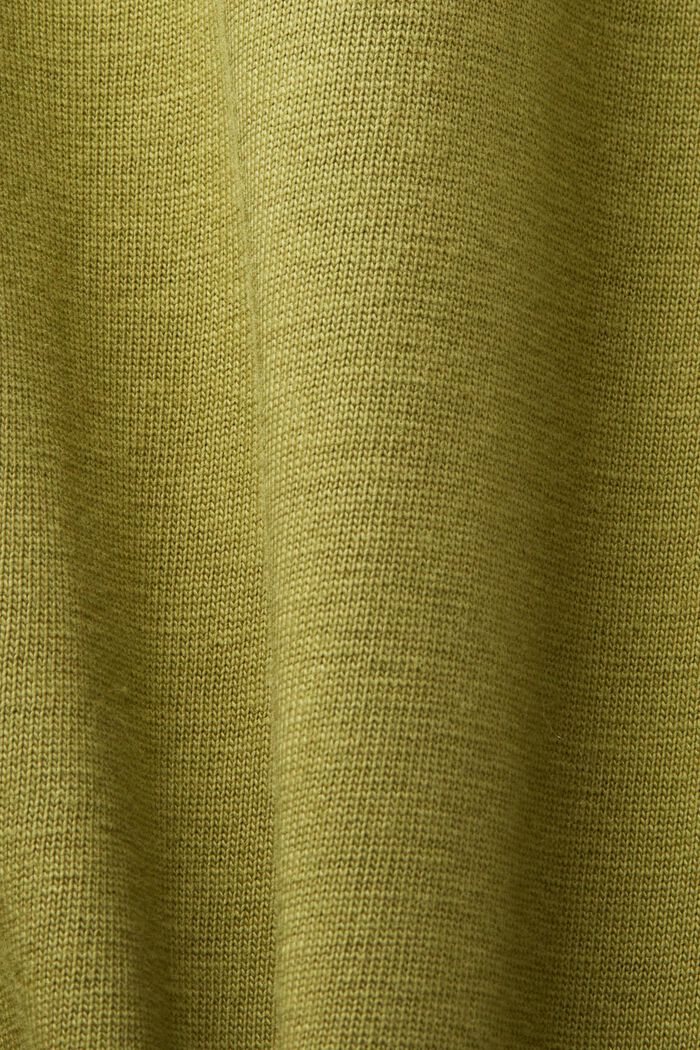 Abito a t-shirt midi, PISTACHIO GREEN, detail image number 5