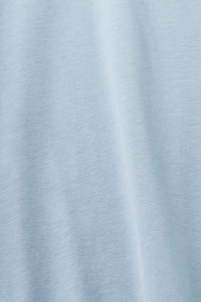 Maglia a maniche lunghe con fori per i pollici, PASTEL BLUE, detail image number 7
