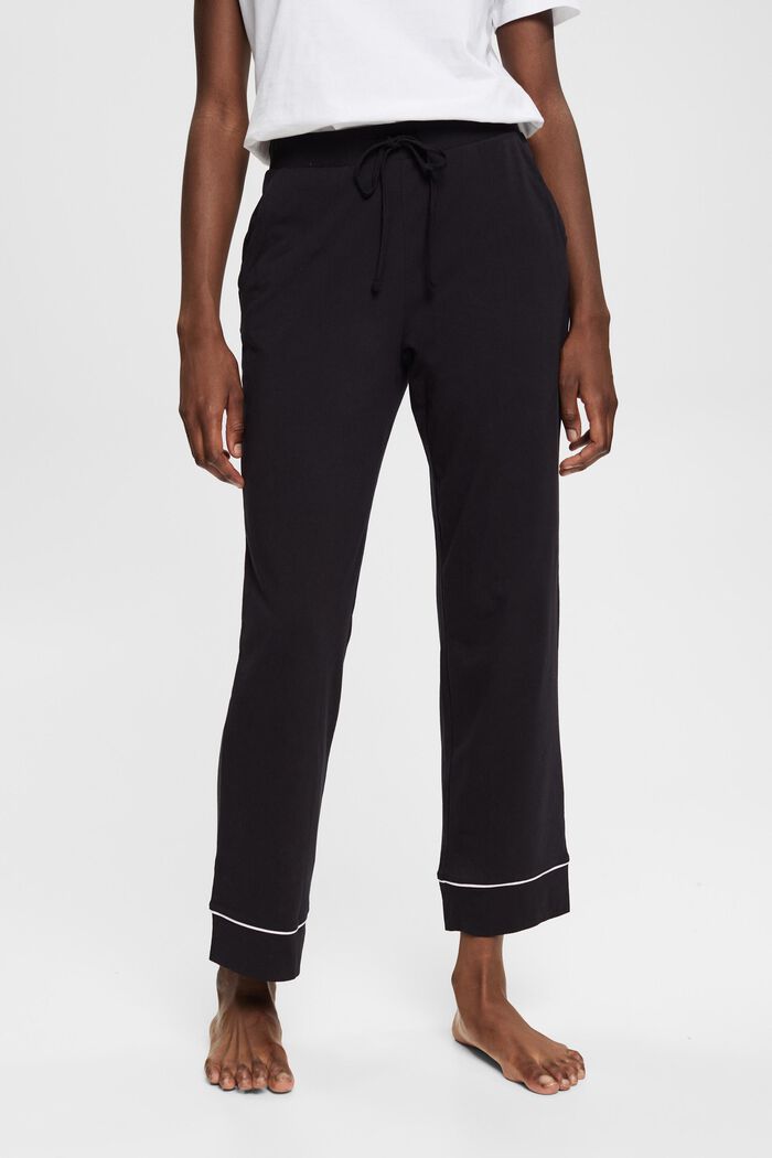 Pantaloni da pigiama, BLACK, detail image number 1
