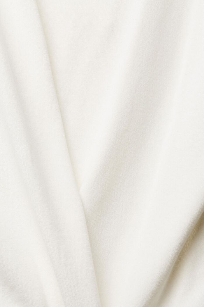 Pullover a manica corta con colletto stile polo, OFF WHITE, detail image number 6