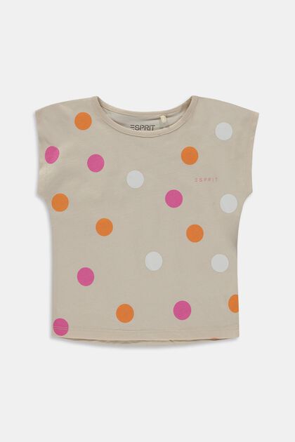 T-shirt con stampa a pois