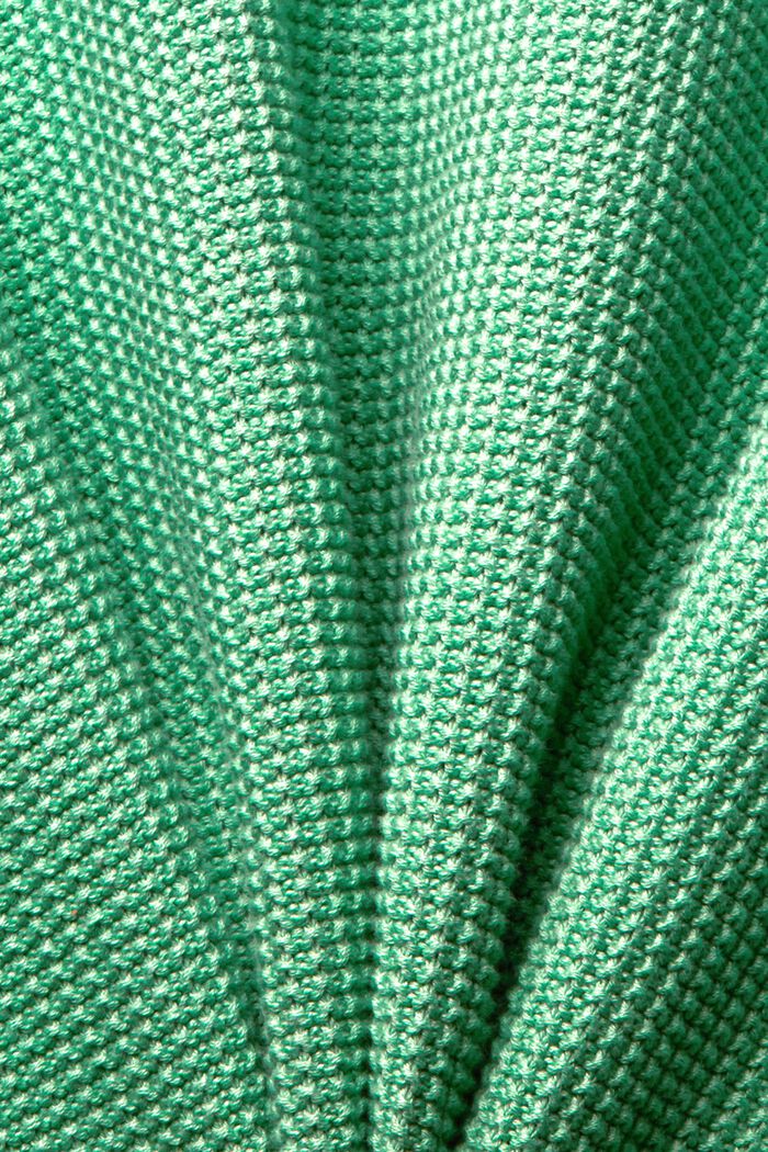 Pullover in puro cotone, GREEN, detail image number 1
