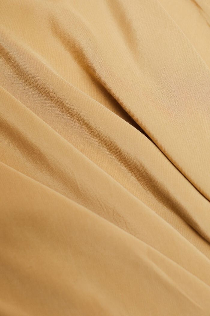 Top con spalline sottili in pizzo, BEIGE, detail image number 5