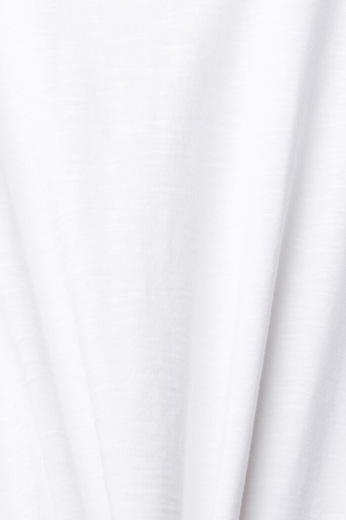 T-shirt in jersey, 100% cotone, WHITE, detail image number 1