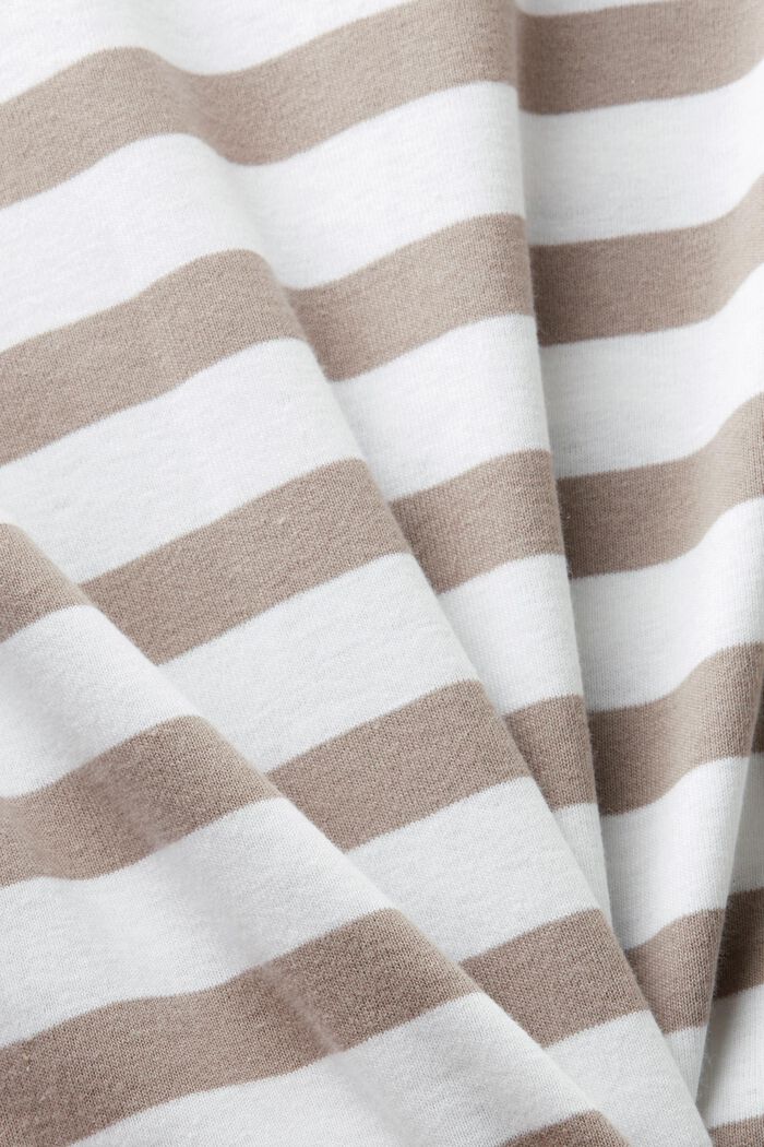 T-shirt a righe, LIGHT TAUPE, detail image number 4