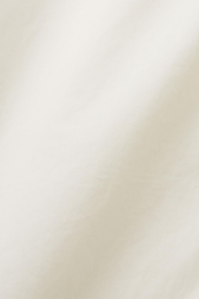 Abito camicia mini, 100% cotone, OFF WHITE, detail image number 5