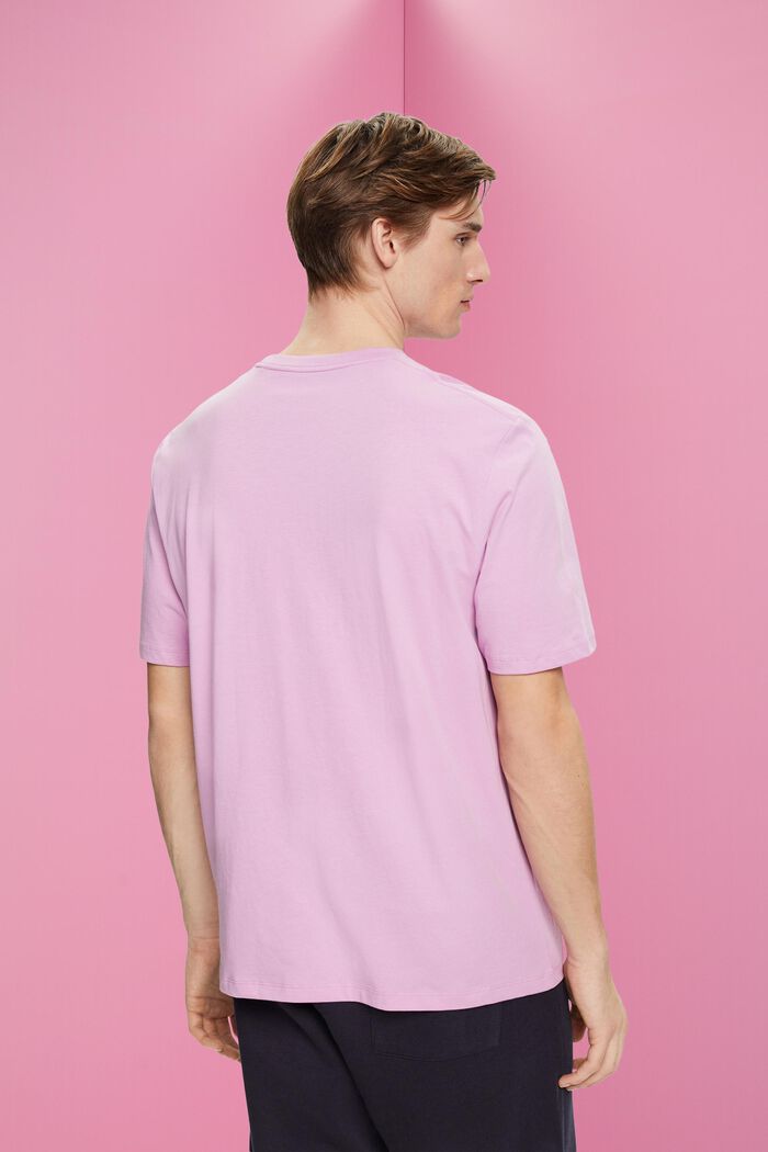 T-shirt Relaxed Fit con stampa del logo, LILAC, detail image number 3