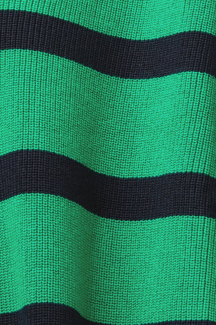 Pullover pipistrello, 100% cotone, GREEN, detail image number 4