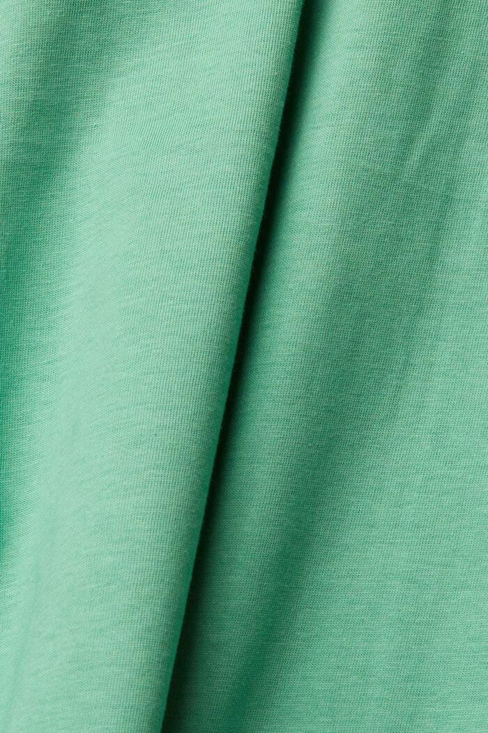 T-shirt in jersey con stampa del logo, GREEN, detail image number 1