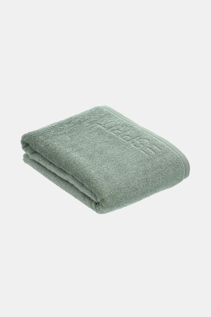 Collezione asciugamani in spugna, SOFT GREEN, detail image number 2