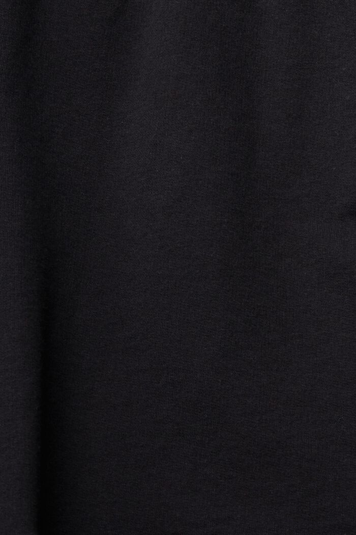 Shorts in felpa, BLACK, detail image number 6