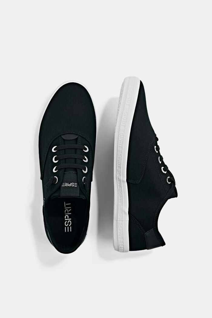 Sneaker con lacci elasticizzati, BLACK, detail image number 1