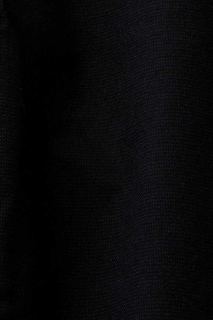 Pantaloni chino in tessuto spazzolato, NAVY, detail image number 6