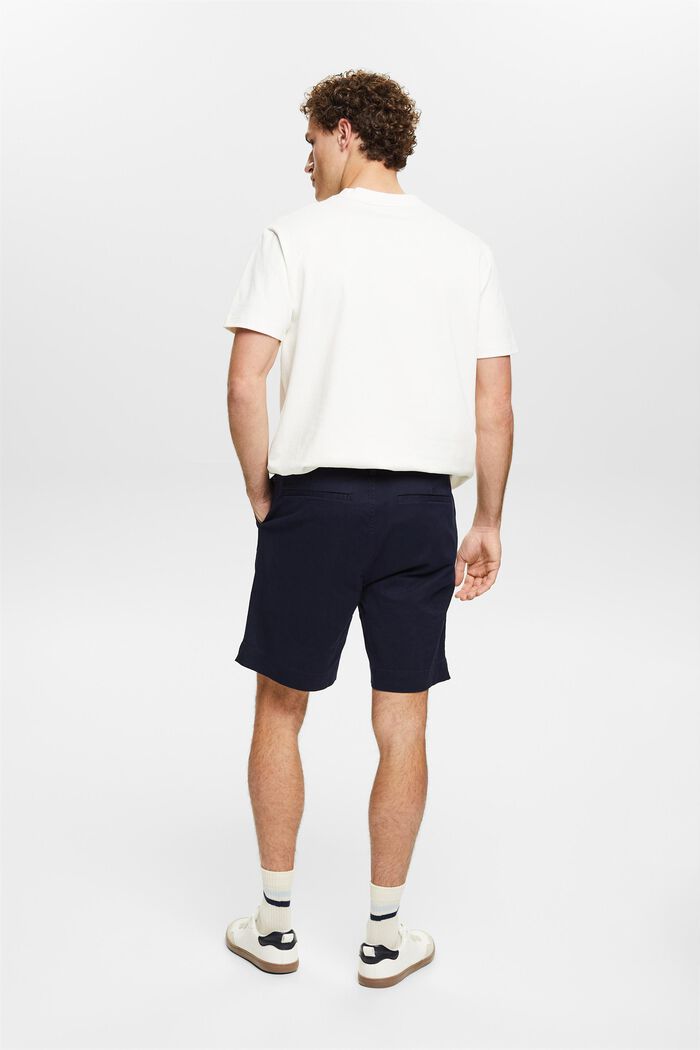 Shorts chino in cotone, NAVY, detail image number 2