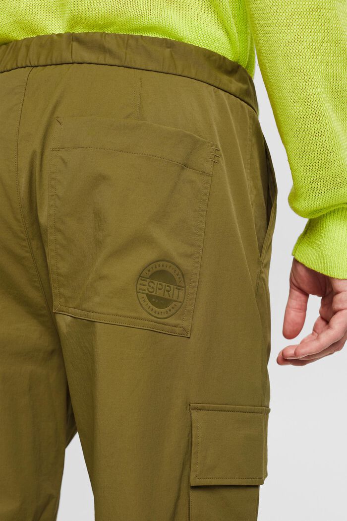 Pantaloni cargo, OLIVE, detail image number 3