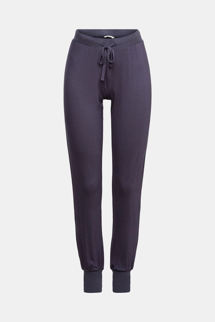 Pantaloni da pigiama in LENZING™ ECOVERO™, NAVY, detail image number 2