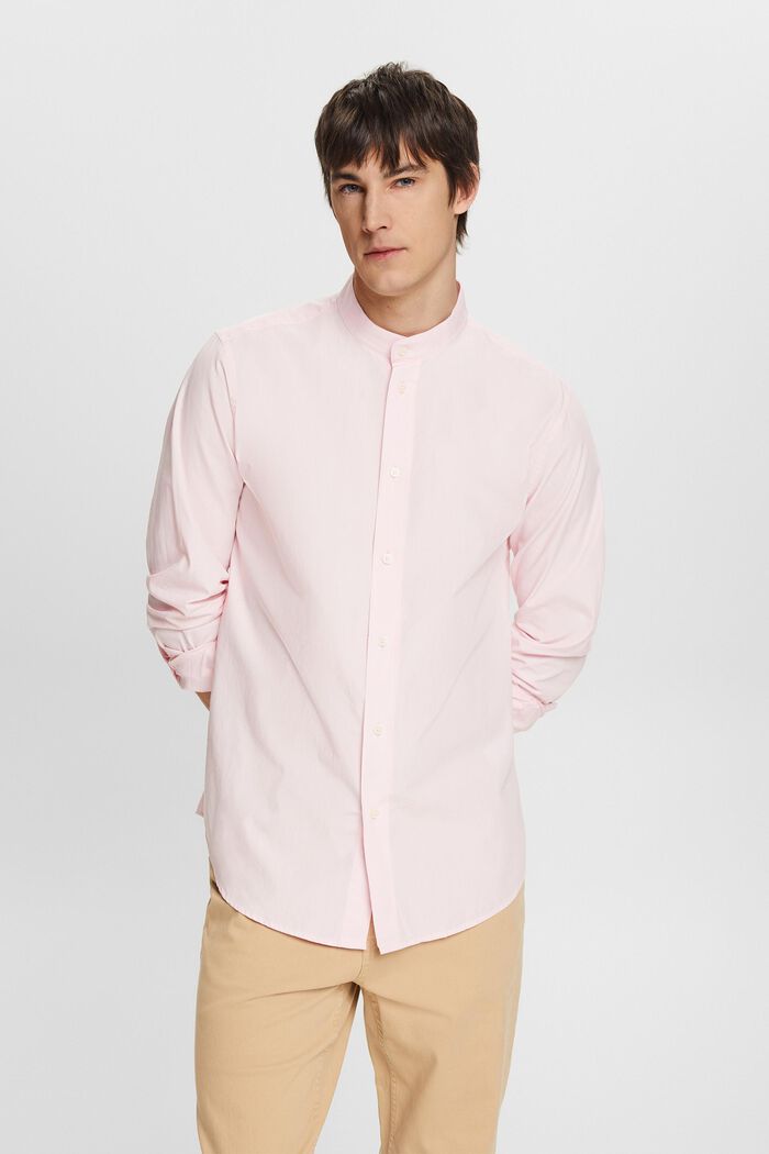 Camicia con colletto a listino, PASTEL PINK, detail image number 0