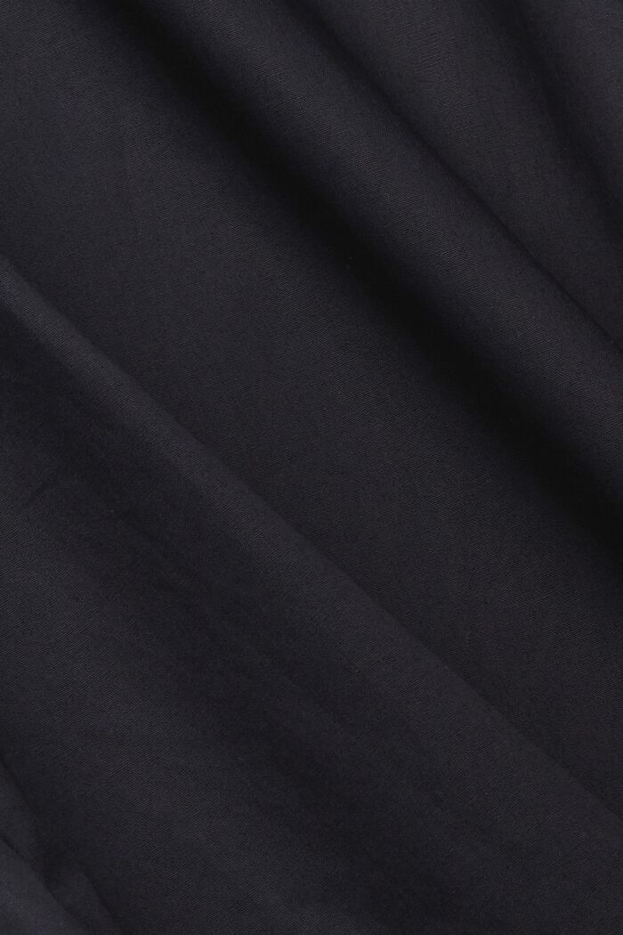 Camicia in cotone sostenibile, BLACK, detail image number 1