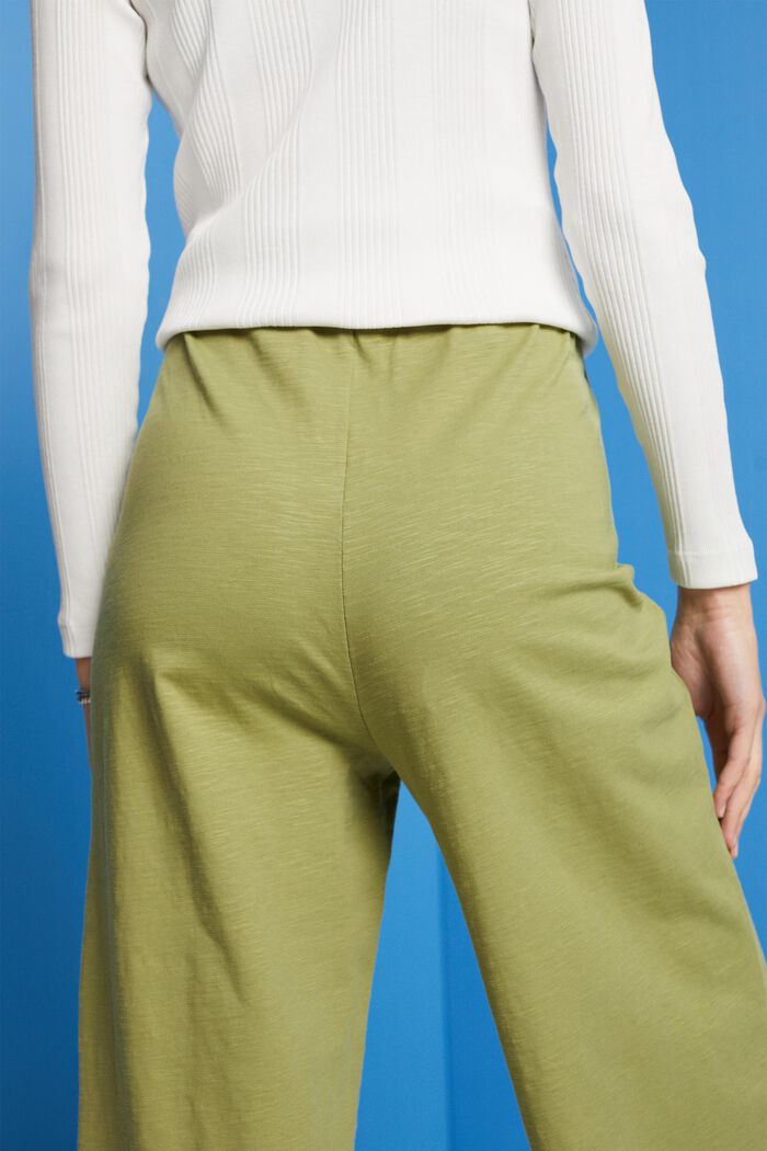 Culotte in jersey, 100% cotone, PISTACHIO GREEN, detail image number 4