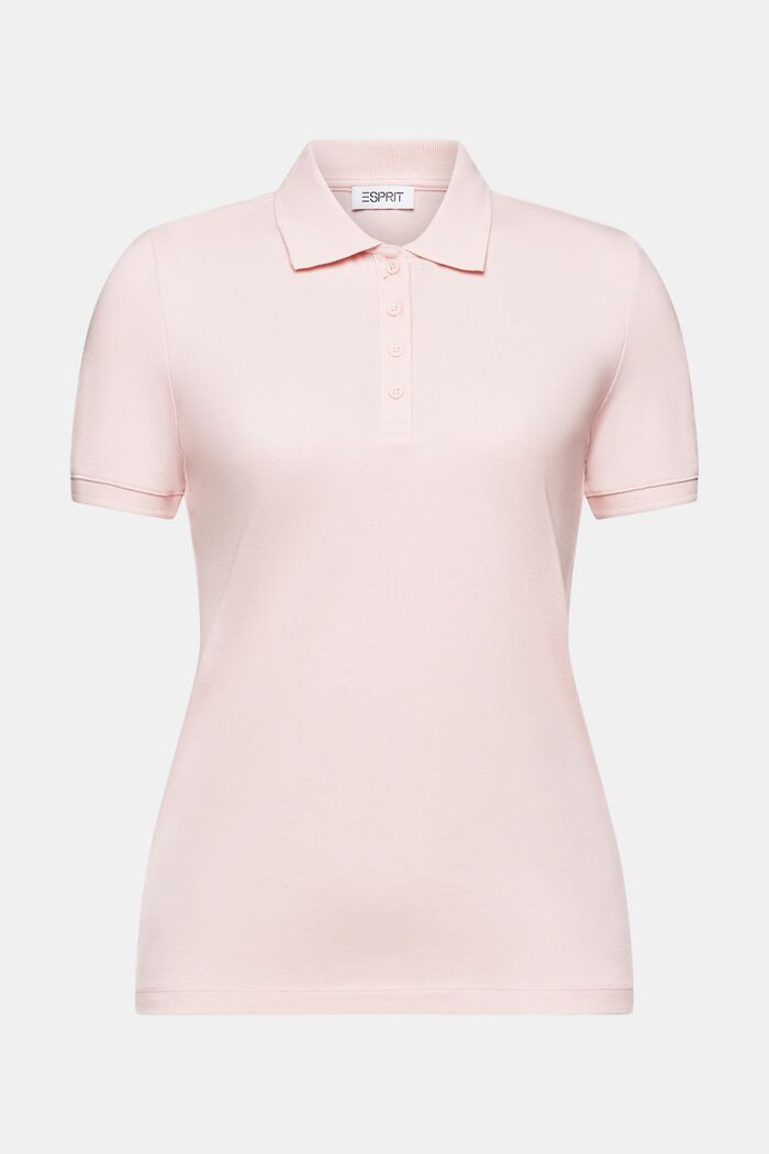 Polo in jersey, PASTEL PINK, detail image number 5