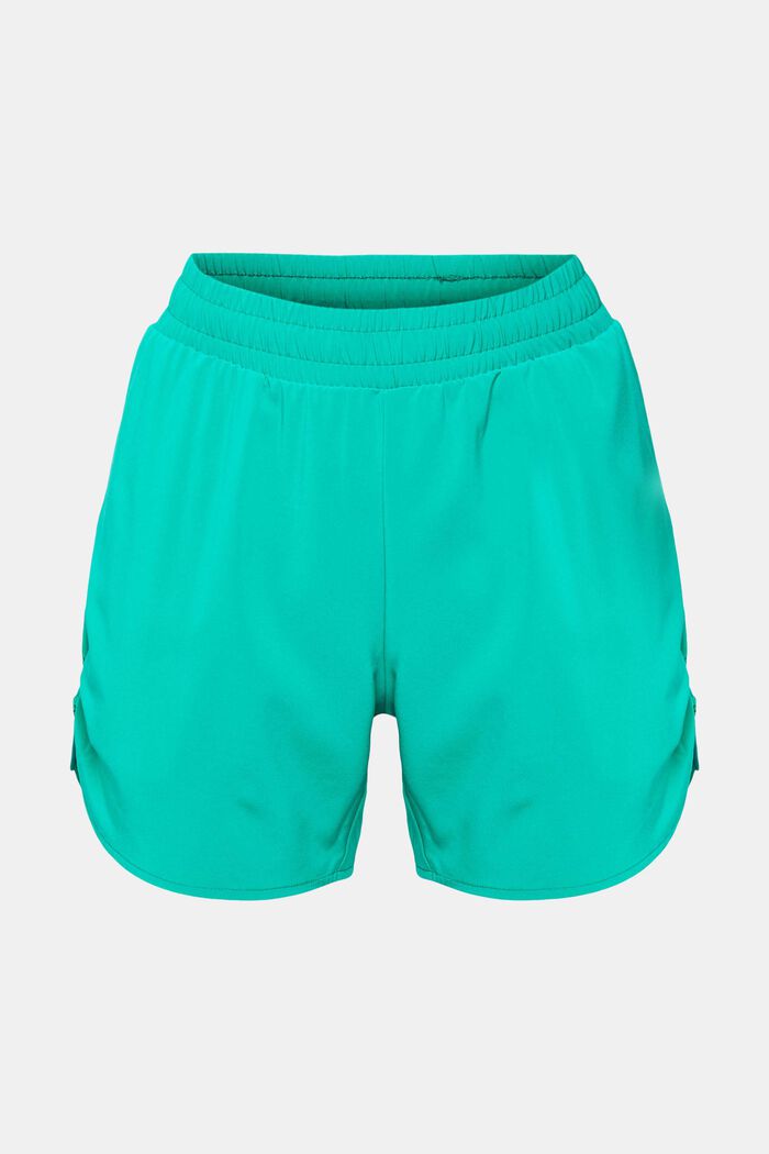 Shorts con coulisse e cordoncino, GREEN, detail image number 6