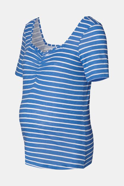 MATERNITY T-shirt in jersey a righe