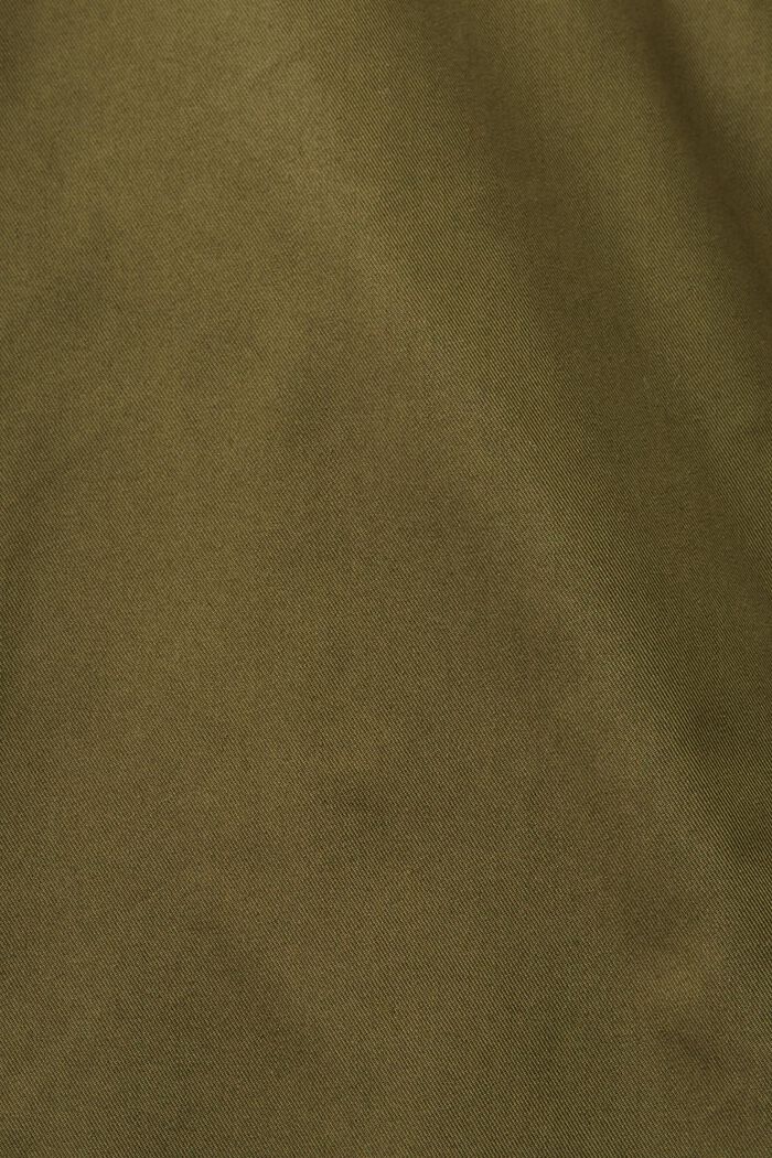 Giacca in misto cotone, KHAKI GREEN, detail image number 7