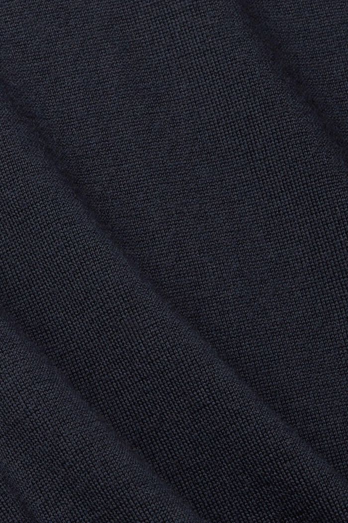 Pullover in lana lavorato a maglia, NAVY, detail image number 1