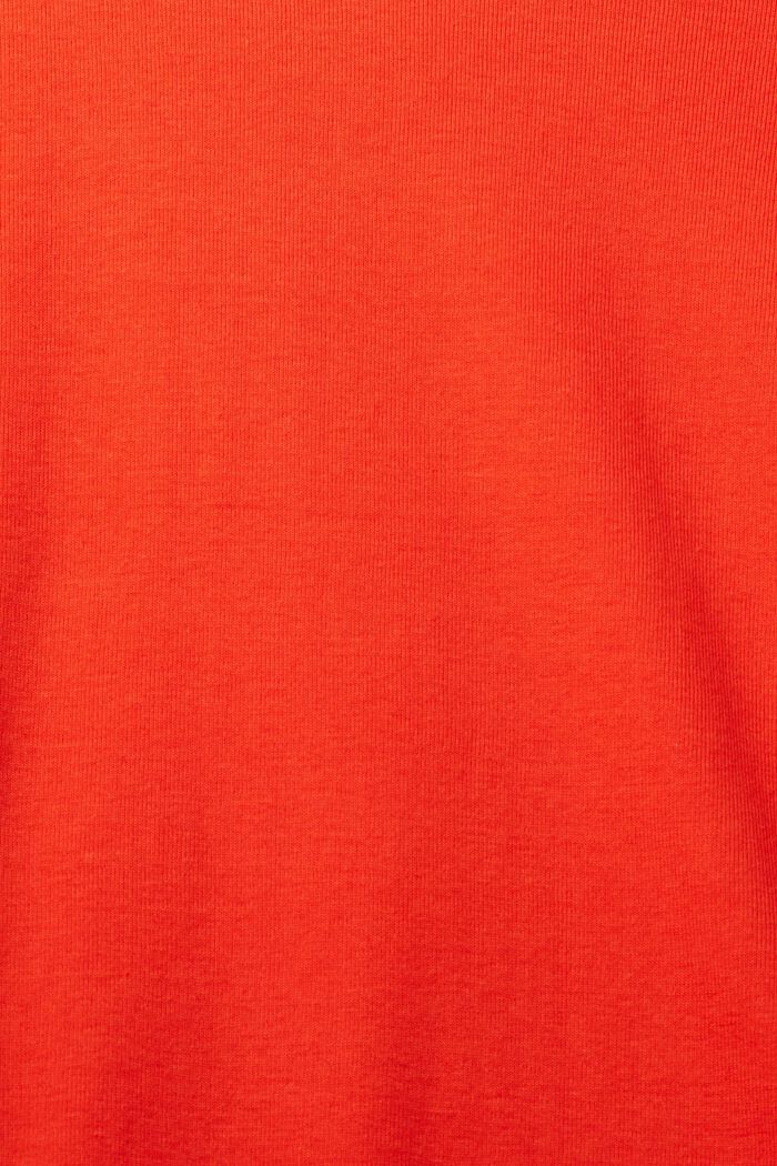 Maglia a manica lunga, RED, detail image number 4