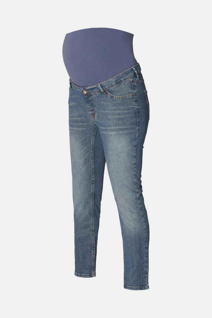 MATERNITY Jeans skinny cropped, MEDIUM WASHED, detail image number 0