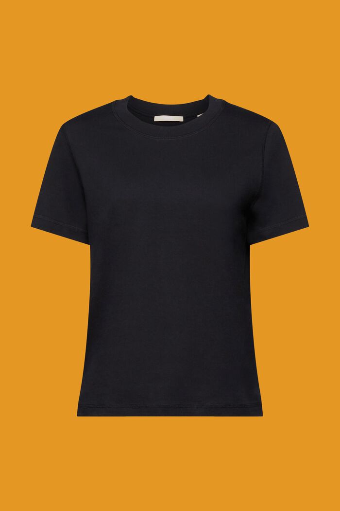 T-shirt Loose Fit, 100% cotone, BLACK, detail image number 7