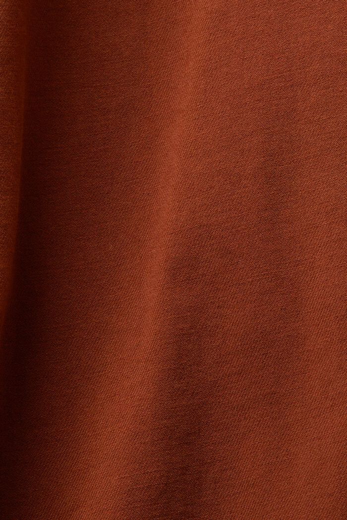 Camicia in twill regular fit, BARK, detail image number 5