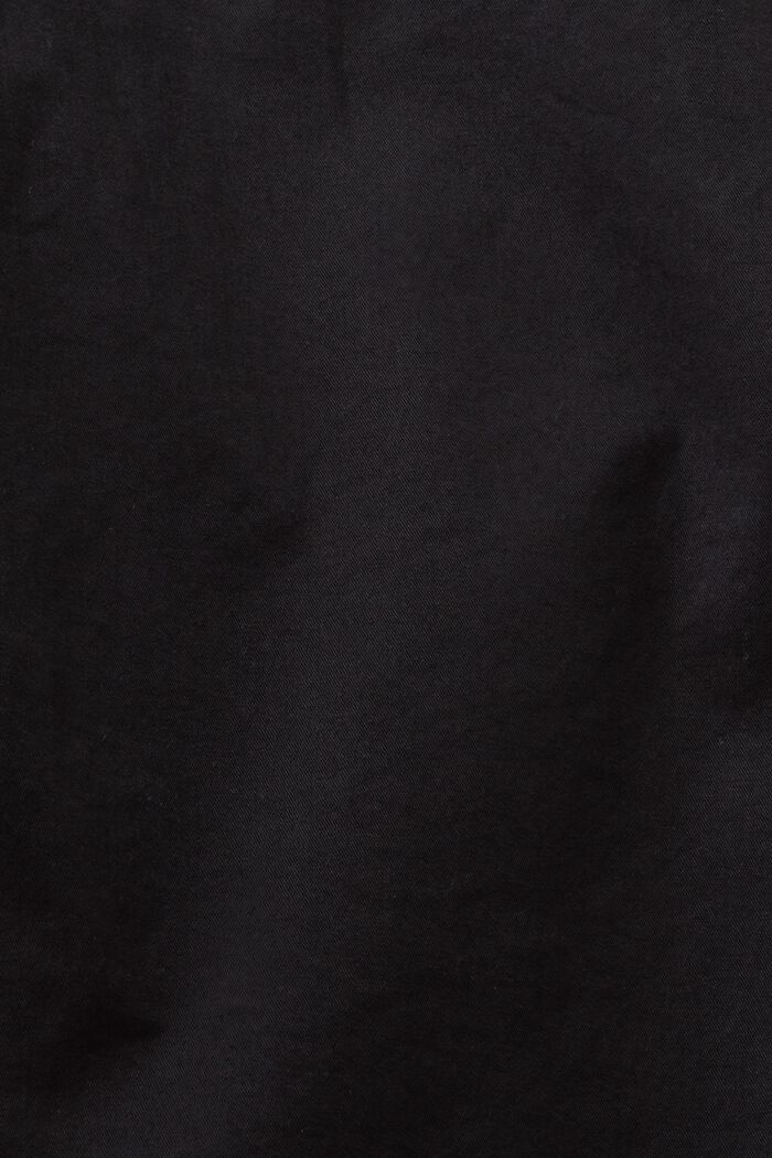 Pantaloni chino con cintura, BLACK, detail image number 5