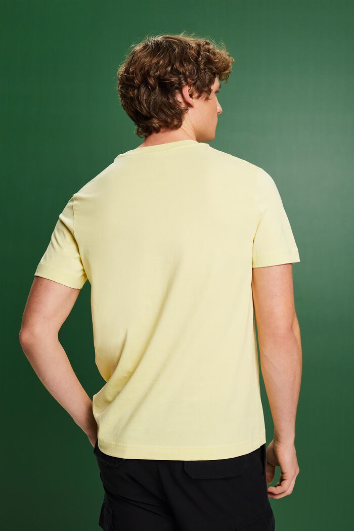 T-shirt con logo, LIME YELLOW, detail image number 2