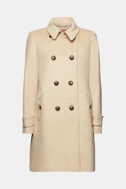 Riciclato: cappotto in misto lana con cachemire