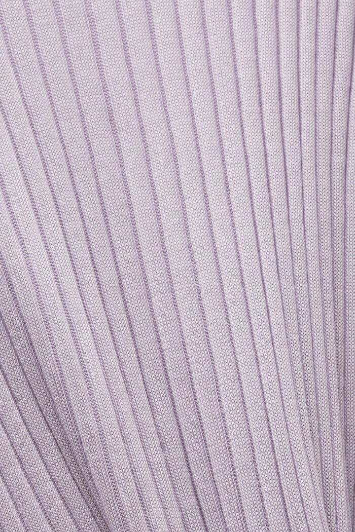 Pullover in maglia a coste, LAVENDER, detail image number 5