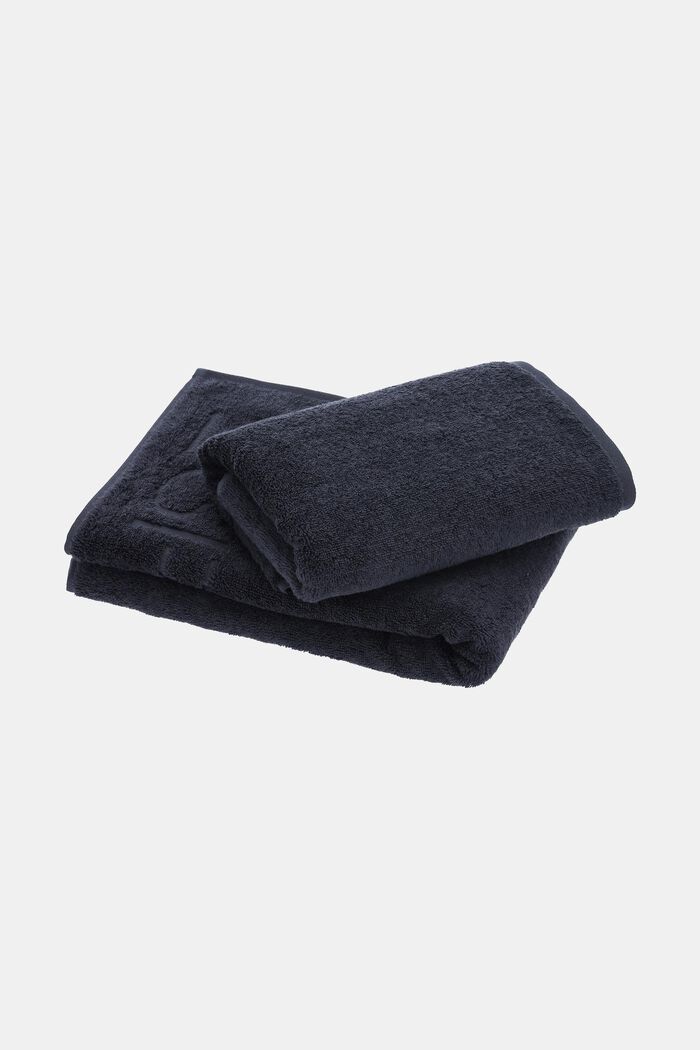 Asciugamano, confezione da 2, NAVY BLUE, detail image number 0