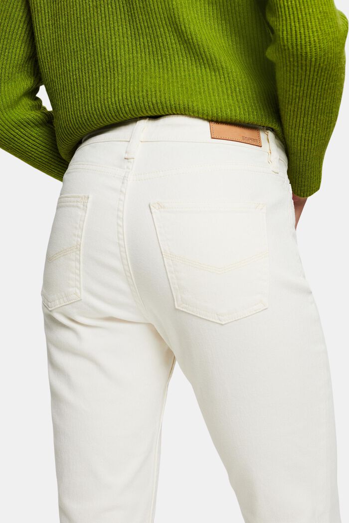 Jeans bootcut a vita alta, OFF WHITE, detail image number 3
