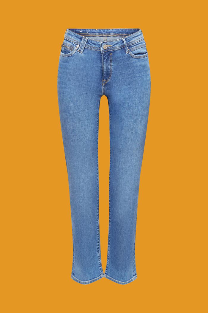 Jeans a gamba larga, BLUE MEDIUM WASHED, detail image number 5