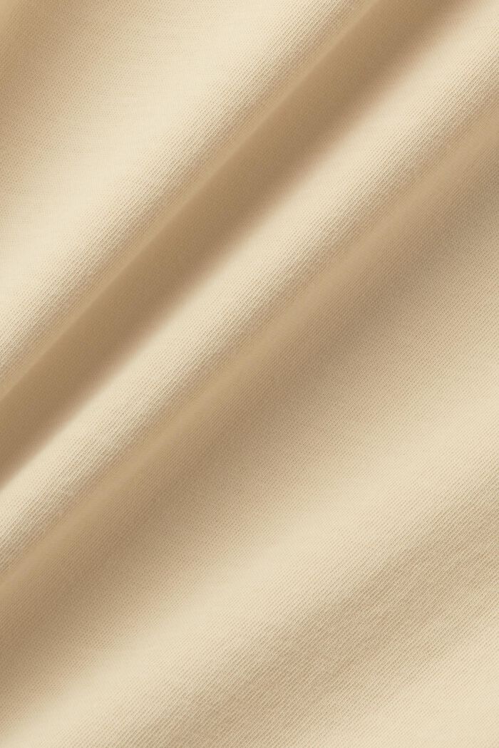 T-shirt 100% cotone lavato, SAND, detail image number 5