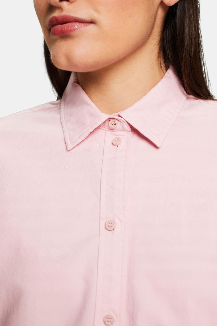 Camicia blusata Oxford, PASTEL PINK, detail image number 3