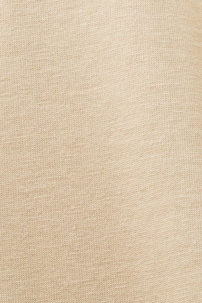 T-shirt in jersey, 100% cotone, SAND, detail image number 5